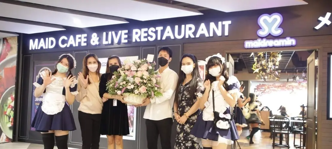 Maidreamin เปิดต้อนรับนายท่านและคุณหนูเดินทางสู่ดินแดนความฝันแห่งใหม่@เอ็ม บี เค เซ็นเตอร์ ความพิเศษที่เพิ่มขึ้นกับรูปแบบ Flagship Store ครั้งแรกในเมืองไทย