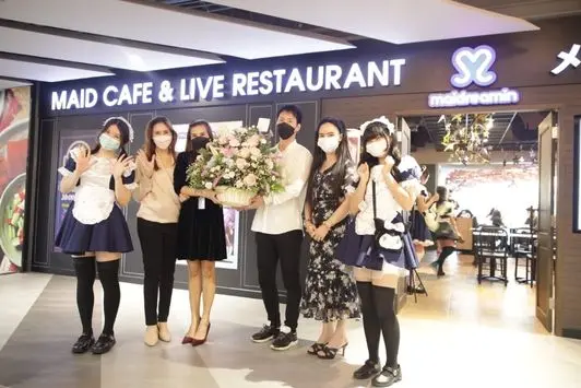 Maidreamin เปิดต้อนรับนายท่านและคุณหนูเดินทางสู่ดินแดนความฝันแห่งใหม่@เอ็ม บี เค เซ็นเตอร์ ความพิเศษที่เพิ่มขึ้นกับรูปแบบ Flagship Store ครั้งแรกในเมืองไทย