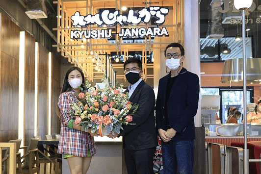 เอ็ม บี เค เซ็นเตอร์ ร่วมยินดีร้านราเมนต้นตำรับจากญี่ปุ่น Kyushu Jangara Ramen เปิดสาขาใหม่