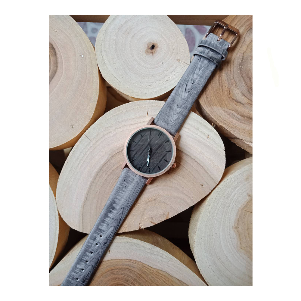 นาฬิกา Minimal BKK รุ่น Wood series ลาย Cork 