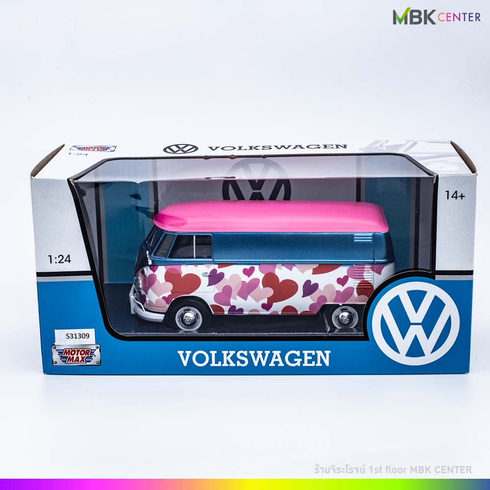 โมเดลรถของเล่น VOLKSWAGEN TYPE 2 T1 DELIVERY VAN