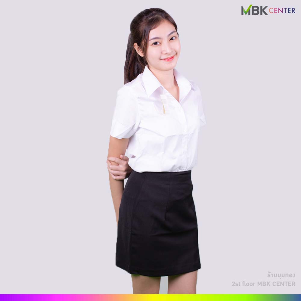 กระโปรงนักศึกษา ทรงสอบ