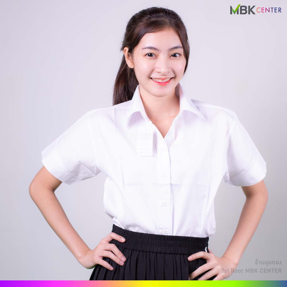 เสื้อนักศึกษา ทรงบอย
