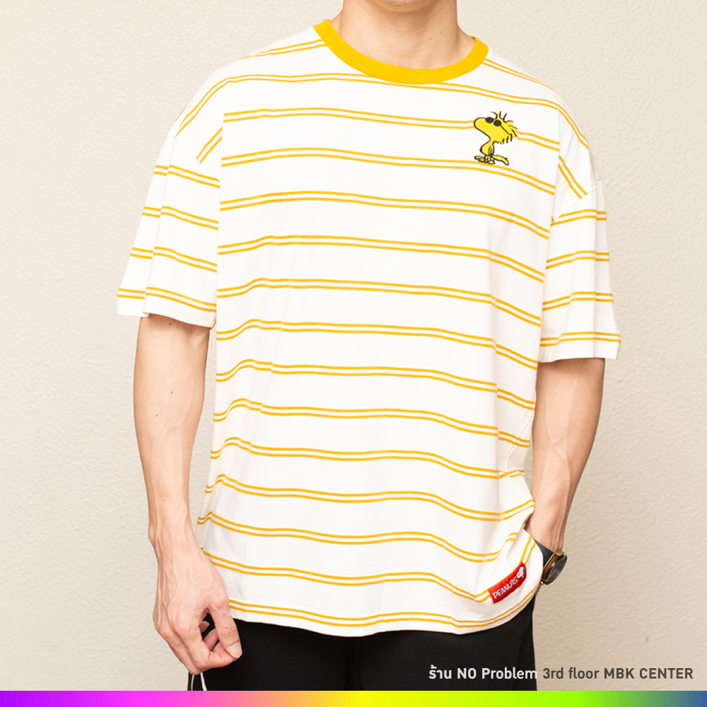 เสื้อยืด Stripe Oversize Peanuts